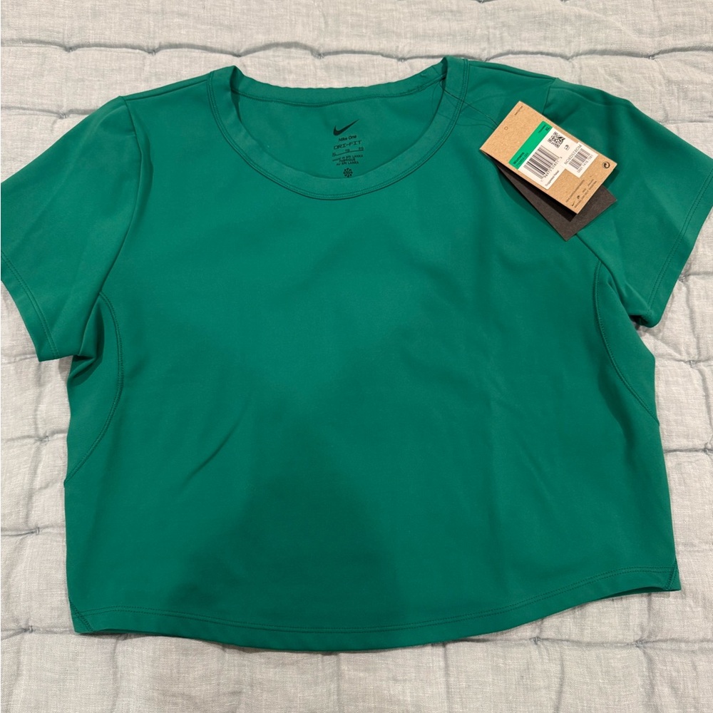 Nike phoenix fleece cropped top